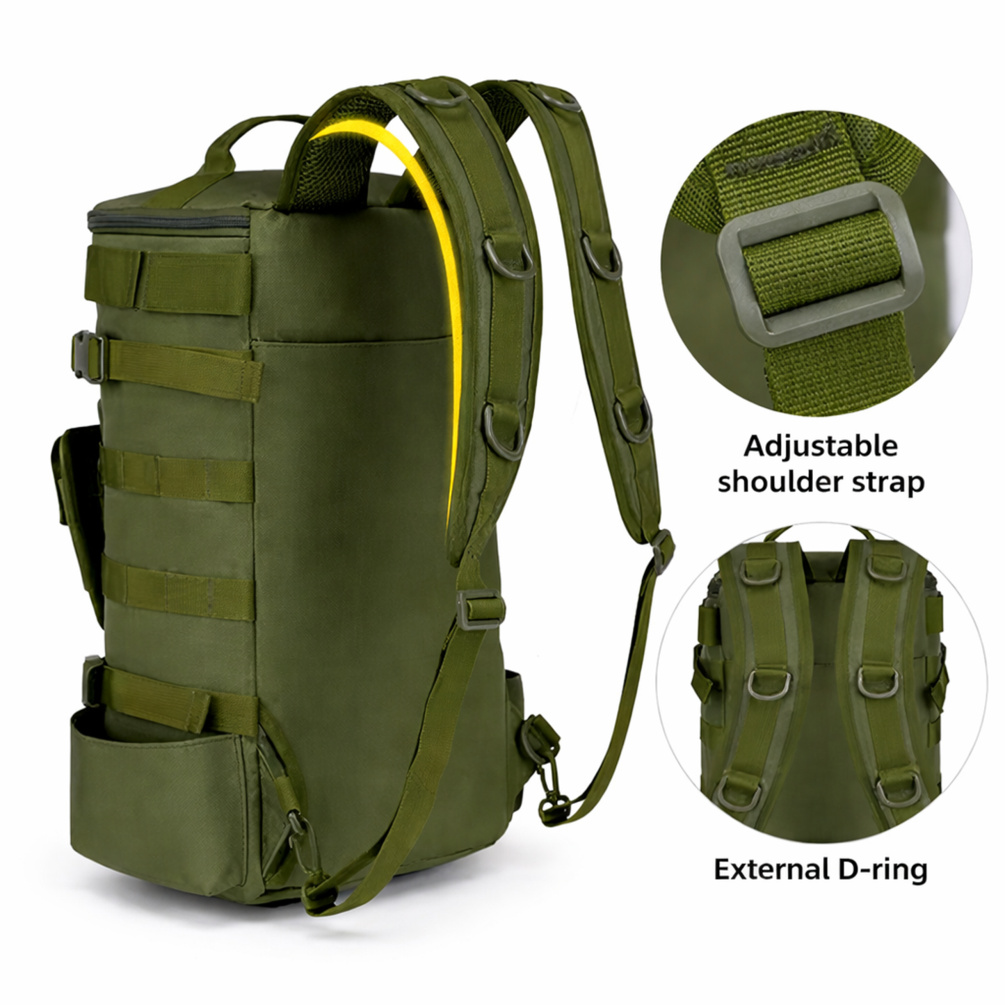 Mochila de Pesca con Gran Capacidad