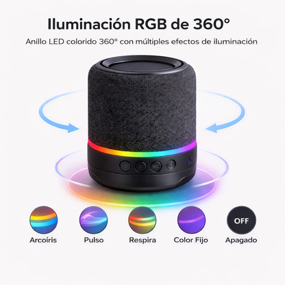 Altavoz Bluetooth Magnético 2 en 1